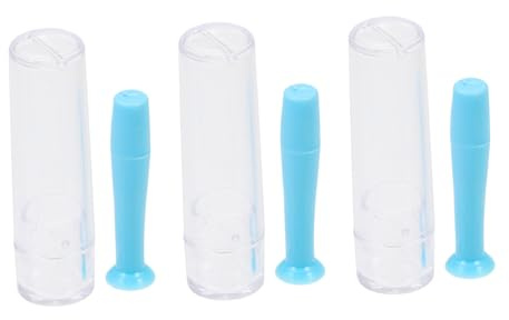 Vaguelly 3piezas Llevando Bastón Removedores De Lentes Herramienta De Silicona Para Remover Lentes De Removedores Accesorios Para De Contacto Para Quitar De Contacto