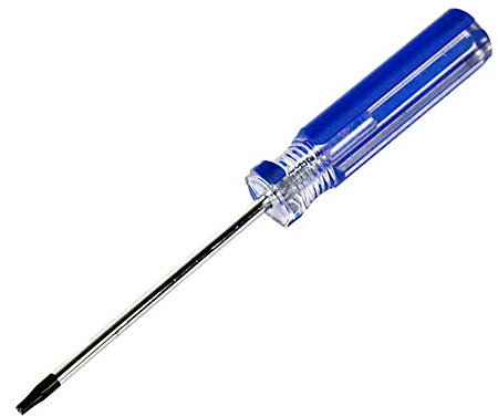 Szaerfa T8 Tamper Proof Repair Schraubendreher Sicherheits Torx-Treiber für Xbox One, Xbox 360 Controller und PS3, Blau