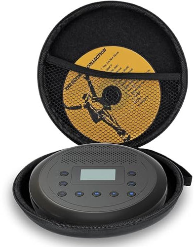 Tagbarer CD Player Tasche, Reise Tasche für MONODEAL Tragbare CD Player, auch kompatibel mit Anderen tragbare CD Players