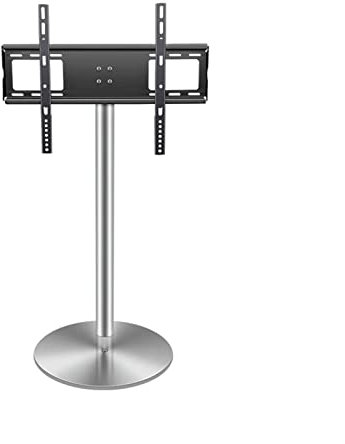Boden-TV-Ständer TV-Ständer, bodenstehender TV-Ständer aus Edelstahl for den Haushalt, 37–75 Zoll, stanzfreie Desktop-TV-Halterung Höhenverstellbarer hoher TV-Ständer (Size : C)