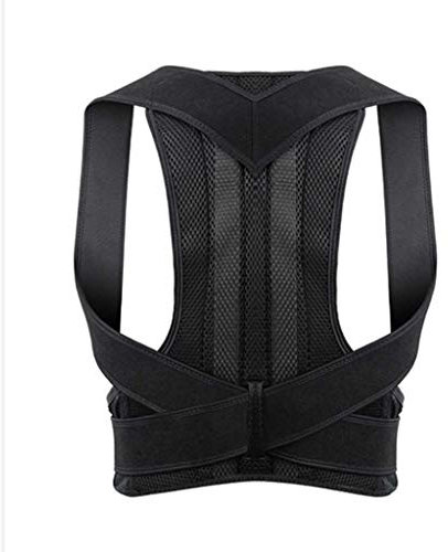 VBCXGVR Haltungskorrektur, Rückenstütze, Schlüsselbeinstütze, stoppt Slouching und Buckel, Verstellbarer Rückentrainer, Unisex charitable