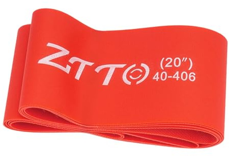 APLVFFZH Protector de Neumático Bicicleta Cinta Antipinchazos Banda Nylon Protección contra Pinchazos Adaptado para Ciclismo Montaña Nieve Uso Diario, 40mm