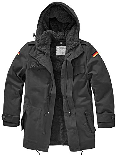 bw-online-shop Parka militare con fodera Nero 58