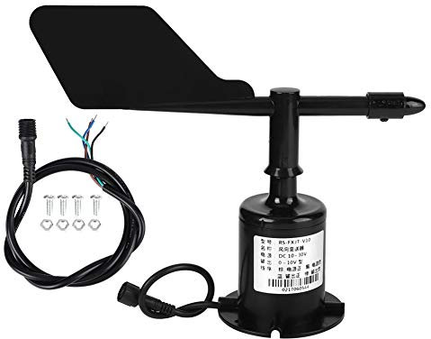 0-10V Leichtes Umgebungssignal Ausgang Windgeschwindigkeitssensor Windrichtungsmessung mit 8 Anzeigerichtungen