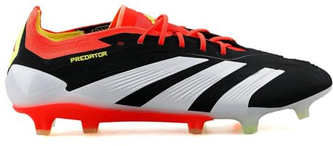 adidas Mens 24 Elite Low Firm Ground Football Boots Black/White/Red 7
