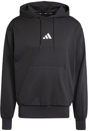 adidas Essentials Feelcozy huvtröja i fleece