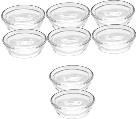 PRETYZOOM 8 Stk Wasserkocherdeckel Ersatzdeckel für Karaffe Kappe für Wasserkrug Nur Karaffendeckel glasdeckel teezubehör austauschbarer Kannendeckel Krugdeckel aus Glas Kieselgel