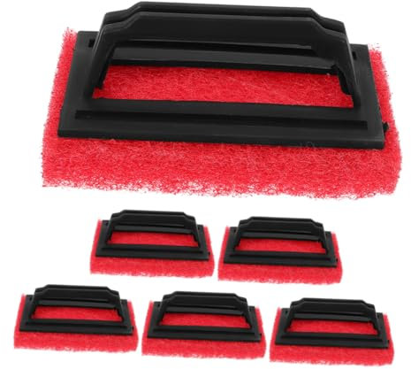 GETAJGHSD 6pièces Brosse De Nettoyage pour Écrans De Nettoyeur Encre pour Impression Brosse Récurer avec Manche pour Nettoyage des Taches Encre