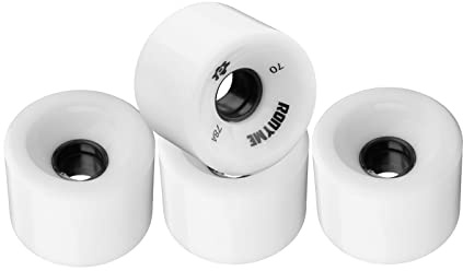 Ronyme 4X 78A Skateboard Räder, Ersatz 70 X 51 Mm, Longboard Teile, Weiß