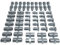 40 conectores macho + 20 conectores hembra M10x1 para manguera de freno de 4,75 mm estruendo DIN de cuello batido macho kit de freno 3/16 DIN/ISO 1651