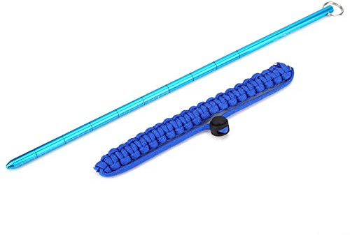 Alomejor Dive Pointer Stick Aluminio Aleación Buceo Ruido Hacedor con Muñequera Ajustable - Varilla Puntero para Actividades Subacuáticas y Seguridad, Accesorios de Buceo Profesional (Royal Blue)