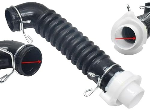 Der Original-Waschmaschinen-Ablaufschlauch ist for den unteren Gummischlauch der automatischen Waschmaschine von LG geeignet (Color : B)
