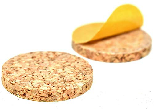 10 x Self Adhesive Frame Bumpers 12mm Frame Cork Bumpers Picture Framing Photo Frame Cork Discs Furniture Pads Picture Hanging Craft