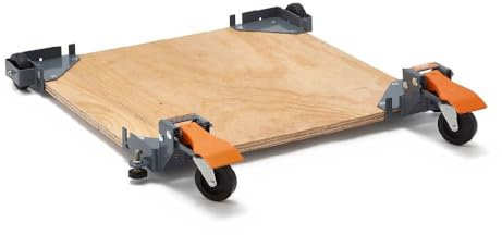 Bora Portamate Mobile Base Kit PM-1100 - Heavy Duty, Universal, Customizable, Adjustable Rolling Set, Dolly Roller Frame and Casters for Moving Equipment, Tools, Machines - 400 lb Capacity