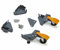 Bora Portamate PM-1100 Mobiles Basis-Set – robust, universell, anpassbar, verstellbares Rollset, Rollrahmen und Rollen für bewegliche Ausrüstung, Werkzeuge, Maschinen – 180 kg Kapazität