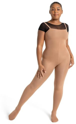 Capezio Convertible Body Tight, Suntan, Small/Medium