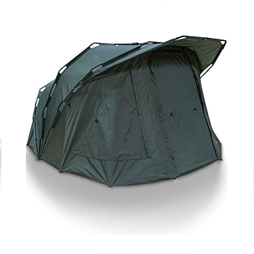 NGT XL FORTRESS BIVVY WITH HOOD SUPER SIZED 2 MAN BIVVY CARP COARSE FISHING TENT