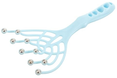 GOOHOCHY Massagegerät Für Kopfhaut Kopfhautmassagegerät Mit Stahlkugeln Entspannende Massage Für Kopf Und Haar Massagegerät Aus Robustem Kopfhautmassagegerät Für Haarwachstum