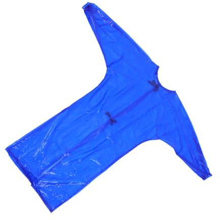 KITANDOVE Delantal De y Resistente Al Delantal De Manga Unisex Protección Para Cocina y Del s