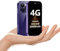 Mini Phone For Kids,4G Mini Smartphone with 3.0HD Screen,World's Smallest Mobile Phone,2000mAh,Android 12,Tiny Small Cheap Backup Smart Phones,GPS/Face ID/Dual SIM,Gifts for Women Girls