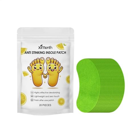 Patch déodorant pour chaussures, patch élimine les odeurs pour chaussures | patchs pour semelle intérieure désodorisant pour chaussures,patchs déodorants de 20 pièces, rafraîchissant pour chaussures