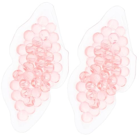 VALICLUD 2stücke Pack Heiß-kalt-kompressen-lippenpads Bequeme Lippenpflaster Tpu Lippenförmiges Pad Für Hause Lippenzubehör Kühlpad Pad Lippengelmaske Lippenkühlpads