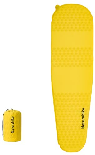 Naturehike Yugu Air Mattress - Materassino autogonfiante, spessore 3,5 cm, compatto, leggero, per campeggio, trekking e sport all'aria aperta
