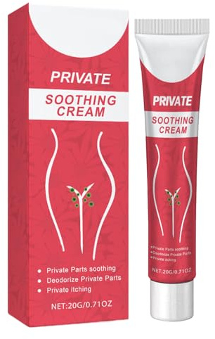 Intimate Care Cream, Ph-Balanced and Non-Irritating, 20g, Feminine Soothing Cream, Vaginal Moisturizer, Daily Intimate Dryness and Itching Relief Gel, for Daily, Seasonal, or Post-Care Use