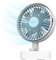 Cecotec Ventilador de Sobremesa a Batería EnergySilence 2000 Portable Desk, 2000mAh, Gran Autonomía, 6 pulgadas, Regulador intensidad, Oscilación automática, Inclinación ajustable, Blanco