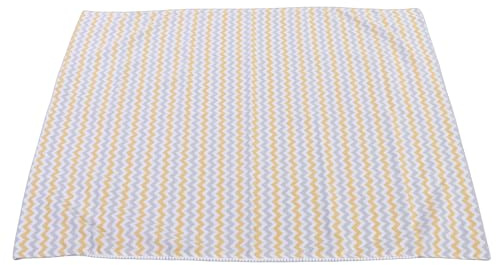 Generic Hamac en Tissu de Coton pour Enfants, Balançoire Confortable, Panier Suspendu, Chaise pour Chambre de bébé, Motif ondulé Jaune