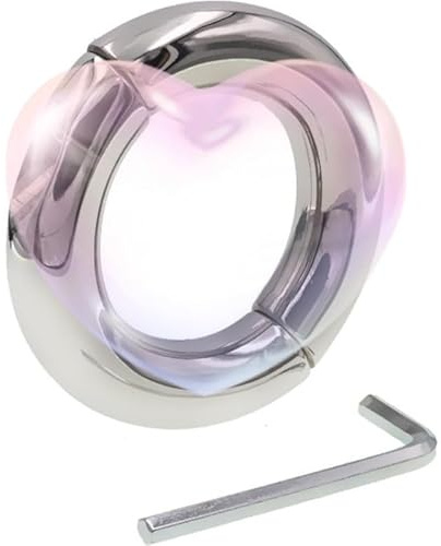 Multifunktionell Avtagbar Metall Manlig TräNingsring TillbehöR, Nyckelverktyg, FöRbäTtrar Muskelstyrka, Semester Fritid, Par GåVa (50mm)