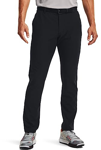 Under Armour Men's Drive Tapered Pants, Black (001)/Halo Gray, 36W x 32L