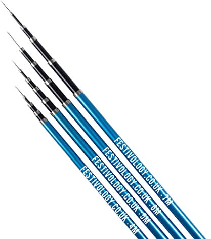 Mât télescopique pour drapeau 4 m