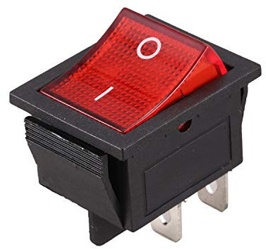 4 stift på/av växelströmbrytare 16 A 20 A 250 V