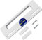 MONTERAL Gefrierschrank und Kühlschrank Griff Universal Befestigungslöcher 113-166 mm - Set Enthält 2 Kappen und 2 Schrauben - Garantie 10 Jahre