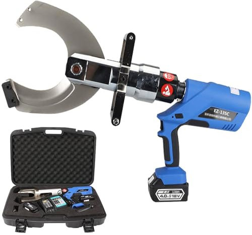 Cesoie per cavi idraulici Cesoie metalliche, 120 KN/160 KN Cesoie elettriche a cricchetto con display a LED/batteria, Utensili da taglio a filo 4.0A Forbici a cricchetto, 85C