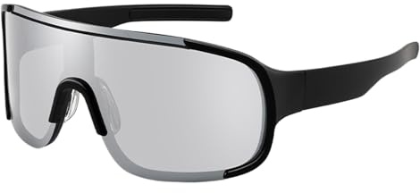 Lunettes De Moto Pour Hommes,Visière Pour Quad Pour Adultes - Protection Oculaire Solaire de Sécurité Ergonomique avec Anti-Buée pour les Travaux de Construction, le Ski, la Course à Pied et les Loisi