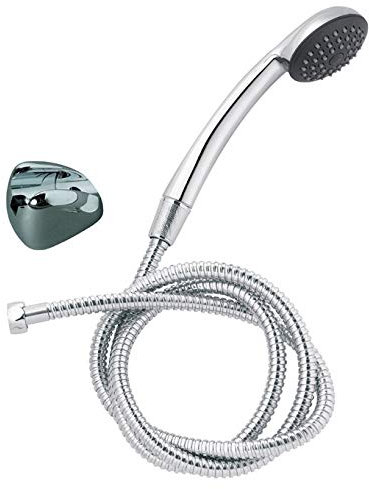 - Pommeau de douche - Combiné ensemble de douche BASO 1 jet - Wirquin Pro 64500001