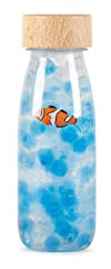 PETIT BOUM - Bouteille Sensorielle Sound Fish | Un Microcosme dans Chaque Bouteille | Découvrir, Écouter et Apprendre | Stimulation Sensorielle y Auditiva | Bouteilles Sensorielles pour Enfant