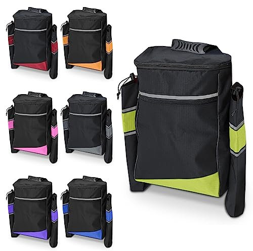 Biscay Gehstocktasche für Mobilität - Grün | Taschen für Mobilitätsscooter, Rollstuhl-Tasche Gehstockhalter für Mobilitätsscooter Rollstuhl- und Mobilitätsscooter-Taschen Zubehör für Mobilitätsscooter