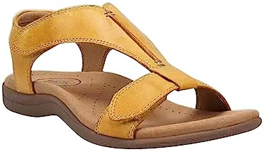 Zapatos Zapatillas de deporte de mujer Moda Primavera y Verano Sandalias de mujer Tacón plano Punta redonda Ligero Transpirable de gran tamaño Zapatos de mujer Salud