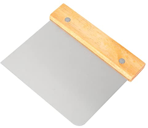 PRETYZOOM 2piezas Cuchillo Para Hornear Cortador De Masa De Acero Inoxidable Raspador De Harina Utensilio De Cocina Para Repostería Para Cortar Pan y Masas