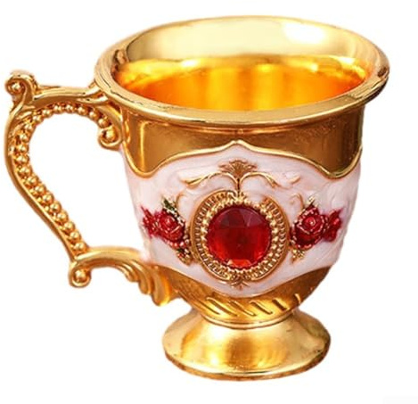 Jarra de agua fría de gran capacidad con grifo, dispensador de té de frutas de 3.5L/5L, contenedor de bebidas para nevera, fiesta, picnic, uso diario (rojo dorado)