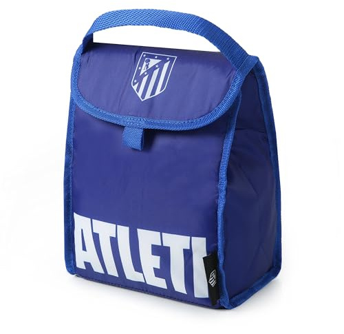 Bolsa Térmica Plegable Atlético de Madrid, Porta Alimentos, Azul