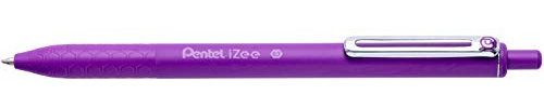 Pentel BX467 penna sfera a scatto Izee 0,7 mm viola, 12 pezzi