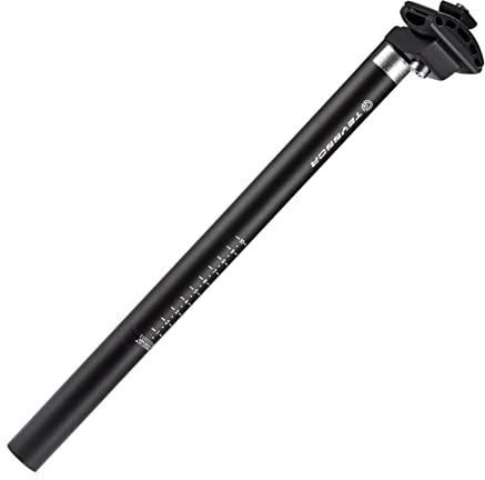 Teyssor Bicycle Seat Post 25.4/27.2/28.6/30.9/31.6mm Bike Seatpost 400mm Adjustable for MTB BMX Road Bike Mountain Bikes