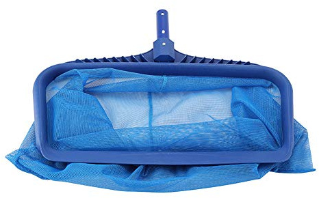 Professional Pool Skimmer Net Deep Bag Leaf Skimmer Net Heavy Duty Leaf Rake Pool Maintenance Tools