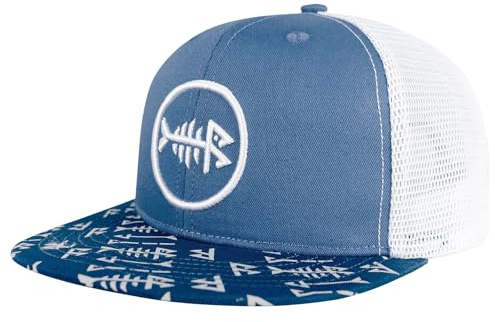 Bassdash Cappello Trucker a Tesa Piatta Regolabile Snapback Hat Mesh Back per Uomini Donne Pesca Caccia