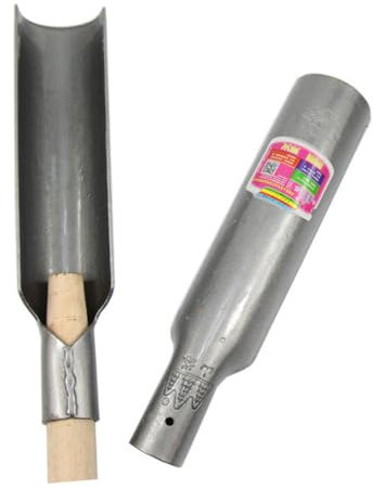 Hemobllo 1pièce Pelle à Sédiments Acier Outil Polyvalent pour Jardinage Chantier Pelle à Briques Empilage Idéale pour Archéologie s Travaux De Terrassement