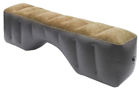 A ABSOPRO Matelas De Voiture pour Dormir en Voyage Brun Gris